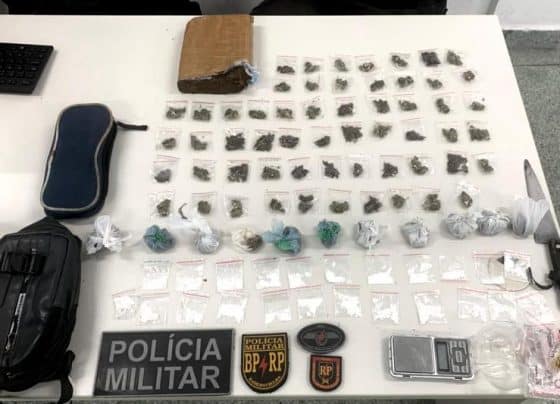 PMSE prende homem por tráfico de drogas no bairro Jardim Mariana, em Socorro – P.M.S.E.