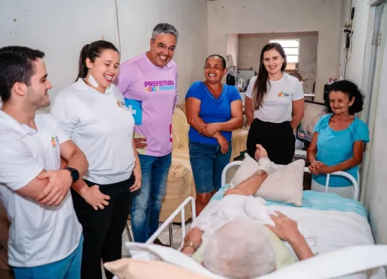 Prefeito Sérgio Reis acompanha equipes do programa Meu Remédio em Casa durante entregas domiciliares em Lagarto – RO Acontece