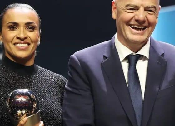 Presidente da Fifa parabeniza Marta pelos 40 anos e exalta a alagoana: ‘Verdadeira lenda’