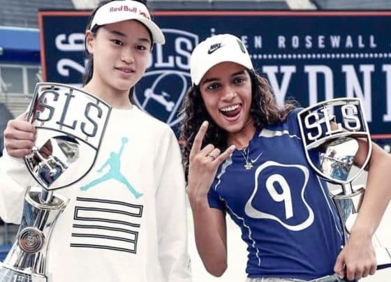 Rayssa Leal vence primeira etapa do circuito mundial de skate