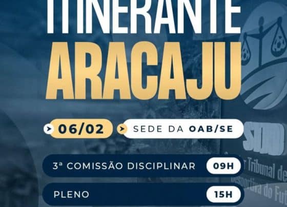 STJD realiza, em Aracaju, primeira sessão itinerante de 2026