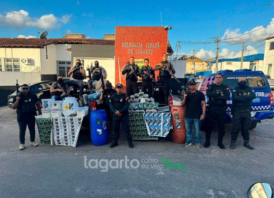 Suspeito morre em confronto com a polícia e grande quantidade de drogas são apreendidas em Lagarto