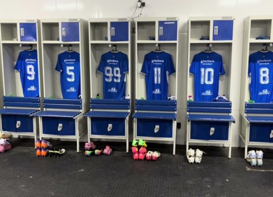 Vestiário do Dragão para enfrentar o Fluminense do Piauí 29/03/26