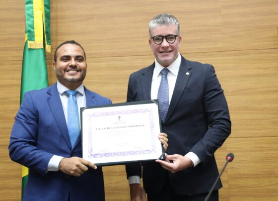 Alese concede Título de Cidadania Sergipana ao procurador da República Ígor Miranda da Silva