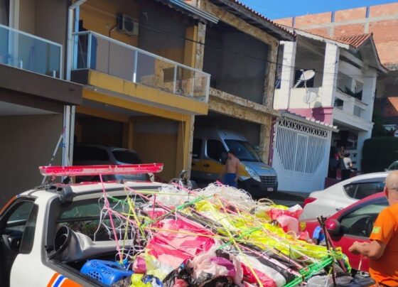 Balão cai sobre casa em Carapicuíba e acende alerta para temporada de incêndios em SP