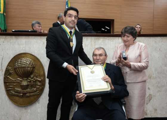 Centenário de Chico de Miguel é celebrado na Alese com homenagem e entrega da Ordem do Mérito Parlamentar
