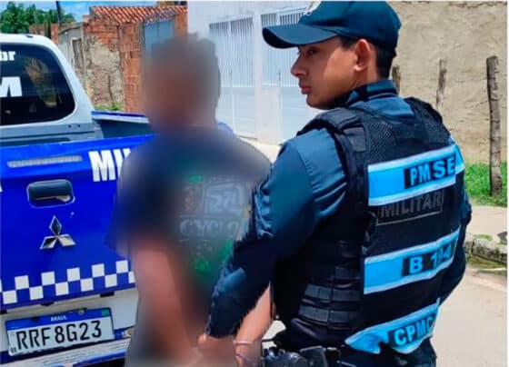 Homem com mandado por homicídio é preso pela PM no Jardim Campo Novo, em Lagarto