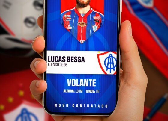 Itabaiana oficializa contratação do volante Lucas Bessa para as disputas da Série C e Copa do Nordeste