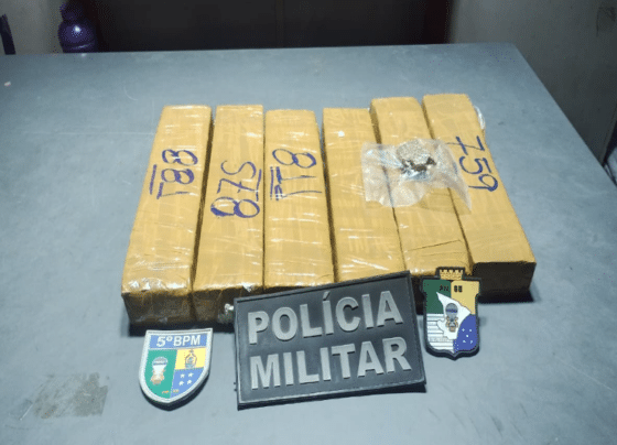 PM apreende quase 5 kg de drogas em transportadora na BR-235 – P.M.S.E.