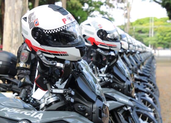 PM de São Paulo recupera motocicleta furtada e prende suspeito após perseguição