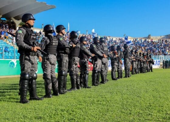 PMSE reforça o policiamento na final entre Sergipe X Confiança – P.M.S.E.