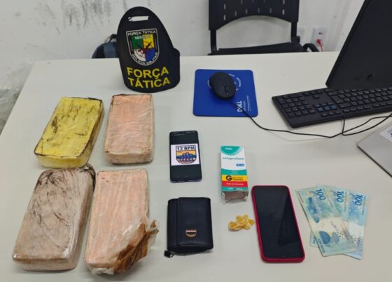 Polícia Militar prende homem por tráfico e receptação na Zona Sul de Aracaju – P.M.S.E.