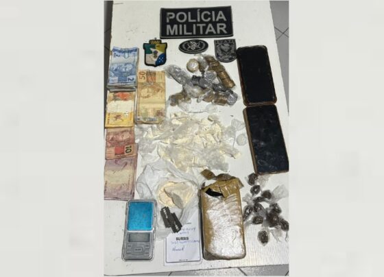 Polícia Militar prende mulher suspeita de tráfico de drogas e corrupção de menores em Siriri – P.M.S.E.