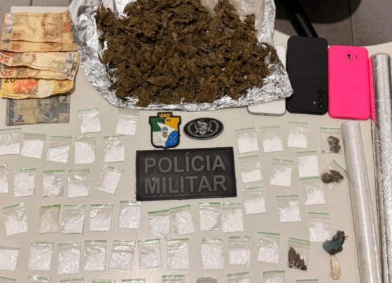 Polícia Militar prende três suspeitos e apreende drogas durante ação em Lagarto – P.M.S.E.