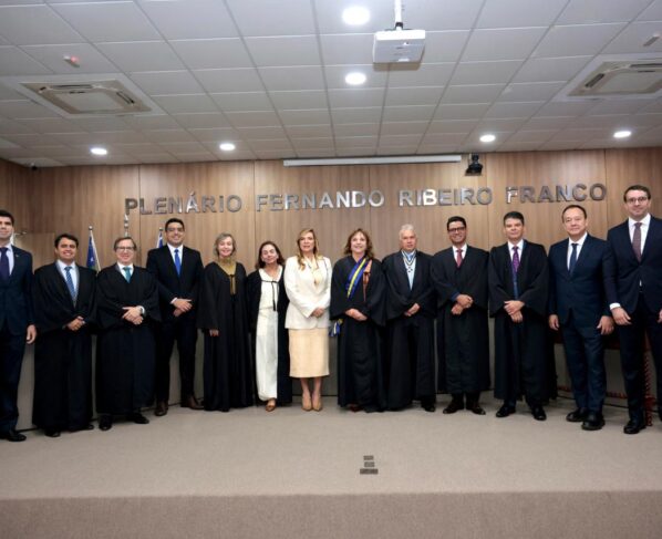 Presidente da Alese participa da posse do juiz Gustavo Adolfo no TRE/SE