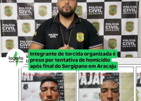 VÍDEO: Integrante de torcida organizada é preso por tentativa de homicídio após final do Sergipano em Aracaju