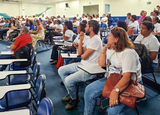 Capacitação reforça atuação de agentes comunitários de saúde e agentes de combate às endemias em Aracaju