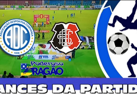 Confiança 1X0 Santa Cruz – Lances da Partida 18/04/26