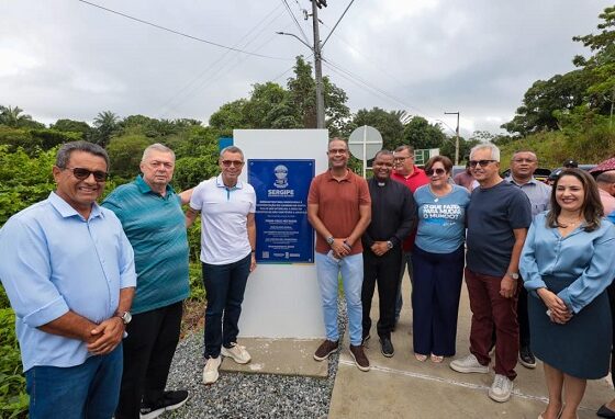 Ao lado do prefeito Júlio Nascimento, governador entrega Caminho de Santa Dulce e fortalece turismo religioso em Sergipe