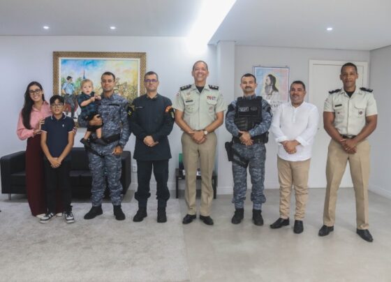 Comando Geral homenageia oficial da PMBA por apoio prestado à família de policial sergipano vítima de acidente na cidade de Itabuna – P.M.S.E.