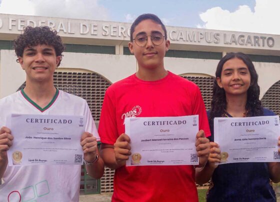 Estudantes do IFS Campus Lagarto conquistam medalhas na Olimpíada Brasileira de Geopolítica