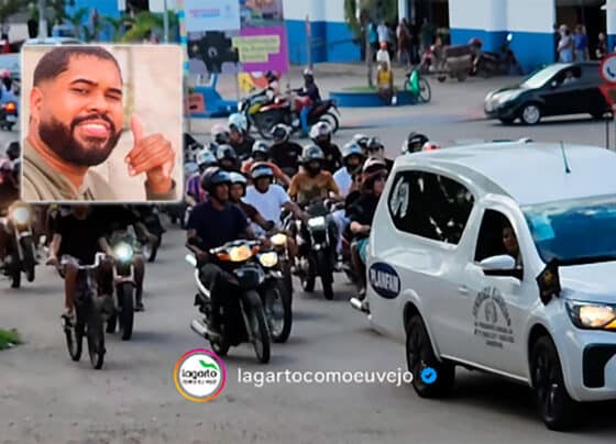 Familiares e amigos se despedem de jovem vítima de acidente em Lagarto