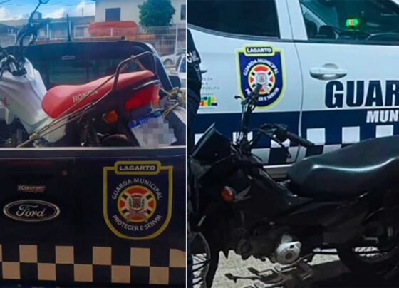 GML recupera duas motocicletas com restrição de furto em menos de 24 horas em Lagarto