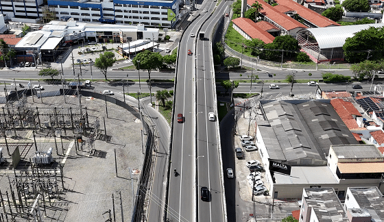 Interdição no viaduto da avenida Francisco Porto altera tráfego nesta quinta-feira, 16