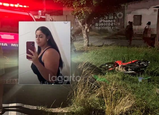 Mulher morre em colisão entre carro e moto em Campo do Brito