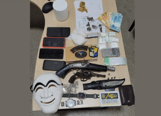 PM apreende armas e drogas durante Operação Integrada em Nossa Senhora da Glória – P.M.S.E.