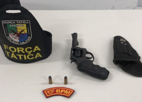 PM prende homem por porte ilegal na Zona Sul da capital – P.M.S.E.