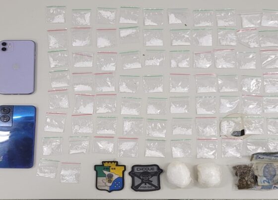 PM prende suspeito de tráfico de drogas em Maruim – P.M.S.E.