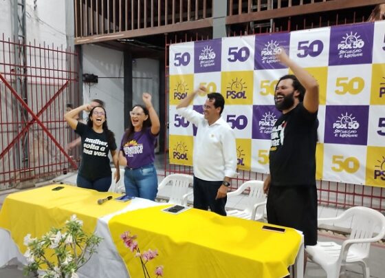 PSOL Sergipe define, em plenária histórica, o nome de Dr. Helton Monteiro comopré-candidato ao Governo do Estado
