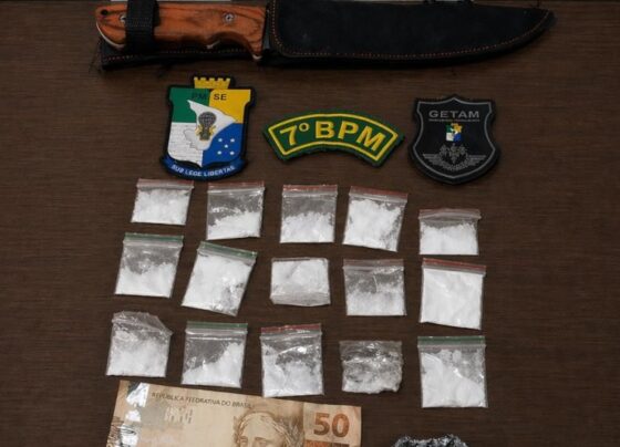 Polícia Militar apreende drogas e prende homens por tráfico em Lagarto – P.M.S.E.