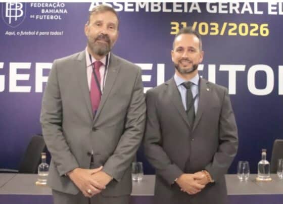 Presidente da FBF, formado na base, é reeleito e reforça importância da formação de árbitros