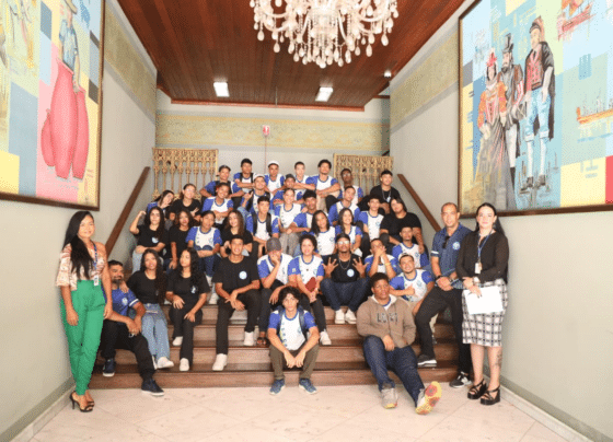 Projeto ´Visita à Casa do Povo´ recebe estudantes do Centro de Excelência Gilberto Freire