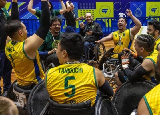 Seleção de rúgbi em cadeira de rodas conquista torneio internacional