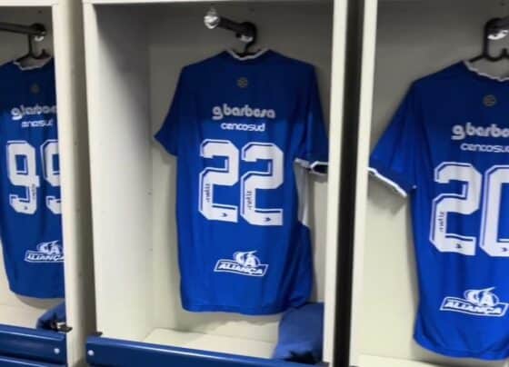 Vestiário do Confiança para enfrentar a Inter 02/05/26