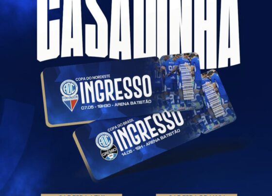 Confiança inicia venda de ingressos para duelo contra o Fortaleza