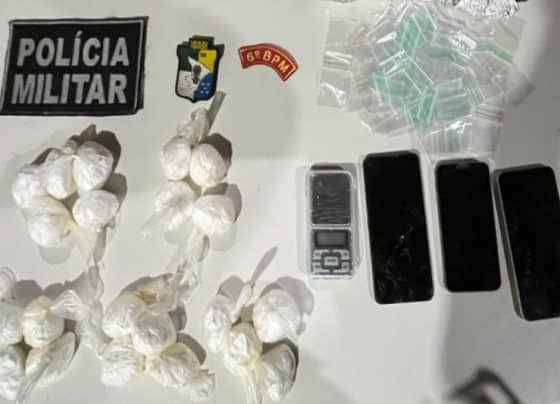 PMSE prende trio por suspeita de tráfico de drogas em Estância