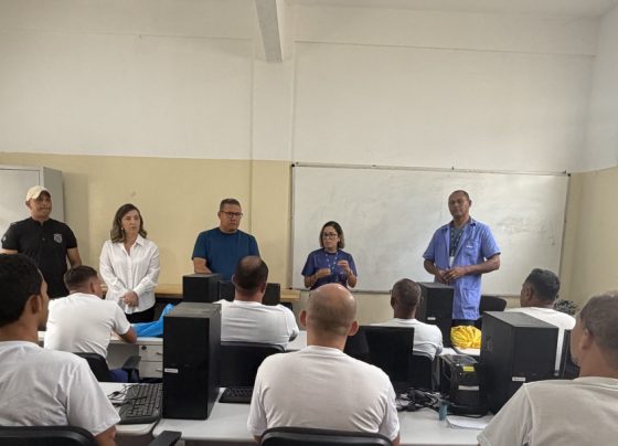 Sejuc realiza capacitação para internos do Presab em curso de eletricista instalador predial básico