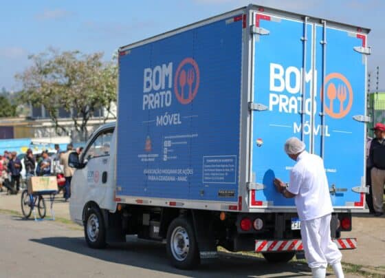 Governo de SP entrega nova unidade do Bom Prato Móvel para Santo André