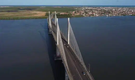 Governo de Sergipe inicia obra de iluminação cênica na Ponte Construtor João Alves