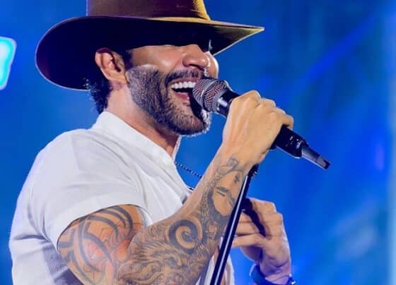 Gusttavo Lima fará live nacional direto de parque de vaquejada em Lagarto nesta quarta-feira, 13