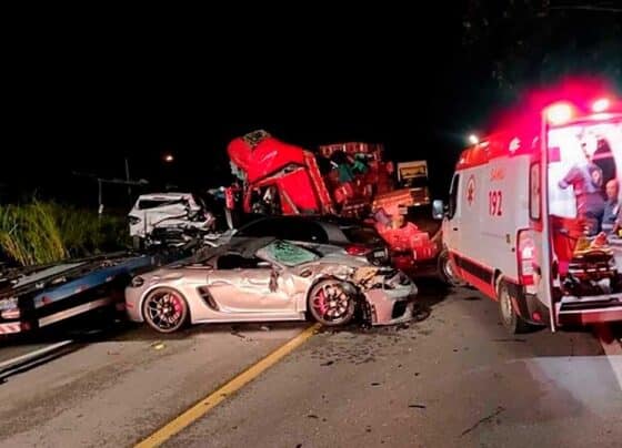 Lagartense fica ferido em acidente com morte na BR em Alagoas