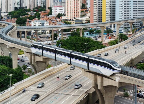 Linha 17-Ouro completa um mês de operação com mais de 107 mil passageiros transportados