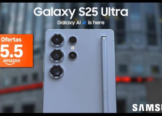 Ofertas 5.5 Amazon: Galaxy S25 Ultra da Samsung com super desconto de 45%