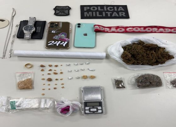 PM prende homem por suspeita de tráfico de drogas na Zona Sul da capital – P.M.S.E.