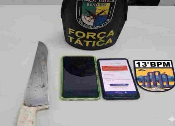 PMSE prende suspeito por porte ilegal de arma branca e receptação na Zona Sul da capital – P.M.S.E.