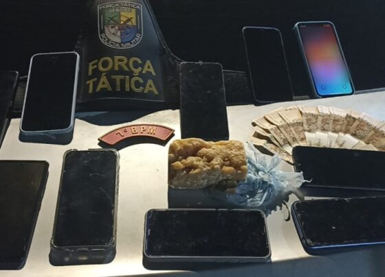 Polícia Militar apreende crack e prende suspeito por tráfico no Bairro Santa Maria – P.M.S.E.